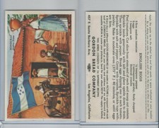 D39-9, Gordon Bread, Good Neighbors America, 1941, Honduras