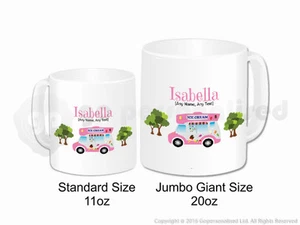 Regalo Personalizado Van Jumbo Taza Cono Cuchara Conductor Vendedor Presente #2 - Imagen 1 de 4