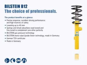 Bilstein (Shock & Spring Kits) BIL B12 Series Suspension Kits : Part# - 46-19146 - Picture 1 of 10