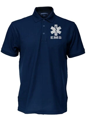 EMS Polo REFLECTIVE design, Easy Care Polo pique fabric. First responder - Image 1 of 4