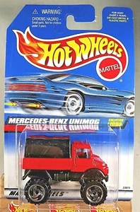 1998 Hot Wheels Mainline/Collector #1005 MERCEDES-BENZ UNINOG Red w/SB Sp Wheels - Picture 1 of 5