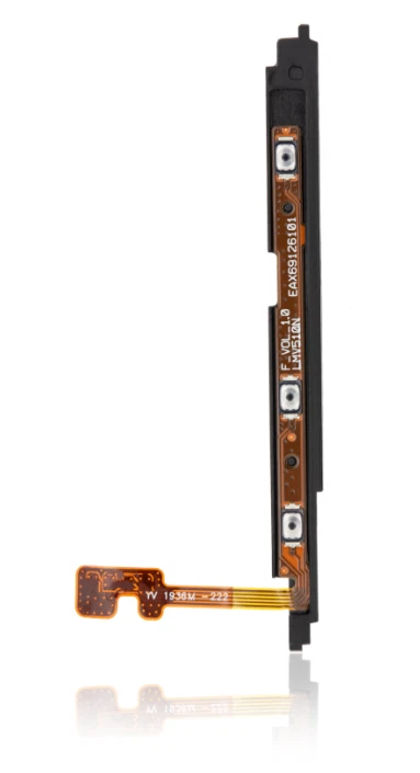 LG G8x ThinQ LM-G850 VOLUMEN Y BOTÓN DE CÁMARA CABLE CINTA FLEXIBLE PIEZA DE TELÉFONO FABRICANTE ORIGINAL Foto 1 de 1