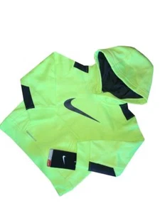 New Toddler Boys NIKE Yellow Thermafit Pullover Hoodie Hooded Sweatshirt Jacket - Picture 1 of 1
