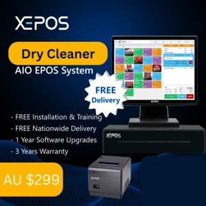 All in One POS System for Dry Cleaners - Touchscreen Terminal, Cash Register - Picture 1 of 1