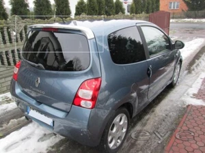 SPOILER ALETTONE RENAULT TWINGO 2 - GT STYLE - Imagen 1 de 3