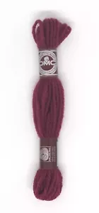 2 PC NEW DMC 7218 Ultra Very Dk.Red Brick Laine Colbert Tapestry Embroidery Wool - Picture 1 of 2