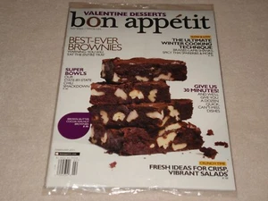 BROWNIES * WINTER COOKING February 2011 BON APPETIT MAGAZINE NEW * PARTLY SEALED - Picture 1 of 4