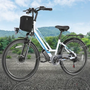 Electric Bike for Adults, 26" Ebike 500W 48V Electric Commuter Cruiser Bicycleđź”” - Picture 1 of 12