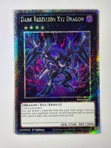 Dark Rebellion Xyz Dragon RA04-EN237 Platinum Secret Rare 1st Ed YuGiOh Card - Picture 1 of 2