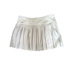 Minifalda/falda de tenis atlética plisada blanca talla grande BOLLE para mujer - Imagen 1 de 8