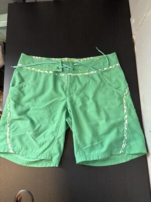 Columbia PFG Pantalones Cortos Mujer 8 Verde Board Shorts Aire Libre Pesca Natación Omni Tono Foto 1 de 4