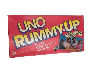 Mattel UNO Rummy Up Tile Game - Complete 1993 Vintage Game - Image 1 of 4