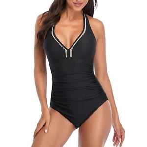 swimsuits for women one piece tummy control - Picture 1 of 15