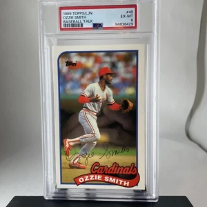 1989 Topps/LJN Baseball Talk - #45 Ozzie Smith - Picture 1 of 2