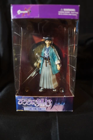 💎 RARE Samurai X Rurouni Kenshin - Okita Soshi Figure -Yamato Toycom MINT Cover