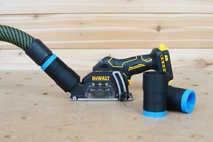 Adaptador de manguera de 27 mm para herramienta de corte Dewalt 20v, compatible con manguera Festool 27 mm - Imagen 1 de 4