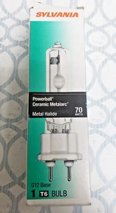 SYLVANIA CERAMIC METALARC MC70T6/U/G12/830 70W G12 BASE - Picture 1 of 5