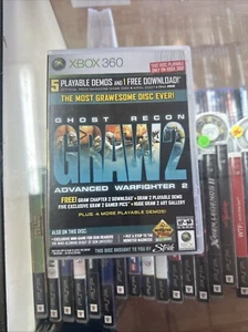 Xbox Demo Disc #69 April 2007 Ghost Recon Advanced Warfighter 2 Crackdown - Picture 1 of 4