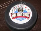 MIKE RICHTER AUTOGRAPHED 1994 ALL STAR HOCKEY PUCK-MADISON SQUARE GARDEN