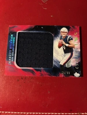 2019 Panini Jarrett Stidham Origins Large blue Patch /99 - Image 1 of 2