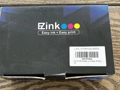 EZ Ink 251 XL  -  Canon Compatible Ink Cartridges New Open Box 12 Pack - Image 1 of 3