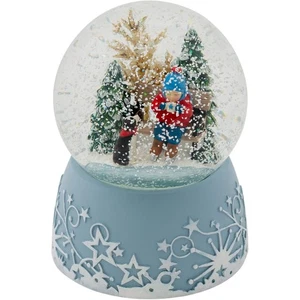 Pattinaggio su ghiaccio romano bambino con bevanda calda 6 pollici globo musicale glitter - Foto 1 di 4