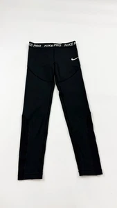 Nike Pro Compression Pants Kids Medium Black AQ9042-010 Training Dri-Fit - Picture 1 of 9