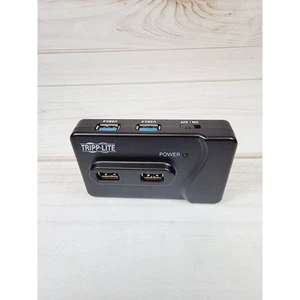 Tripp Lite U360-412 USB 3.0 SUPERSPEED Charging Hub 2X USB 3.0 4X US *READ* - Picture 1 of 11