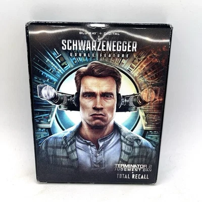 Terminator 2 & Total Recall Double Feature Steelbook  (Blu-Ray) - Image 1 of 4