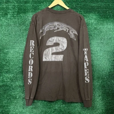 Camisa Cactus Jack Tapes Records Jackboys 2 Hip-Hop LS tamanho extra grande - Imagem 1 de 4