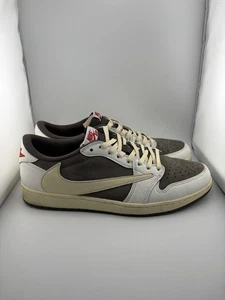 Jordan 1 Retro Low OG SP Travis Scott Reverse Mocha - Size 12.5 - DM7866-162 - Picture 1 of 8