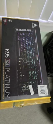Corsair K95 RGB Platinum Cherry MX Speed CH-9127014-NA Wired Keyboard - Image 1 of 4