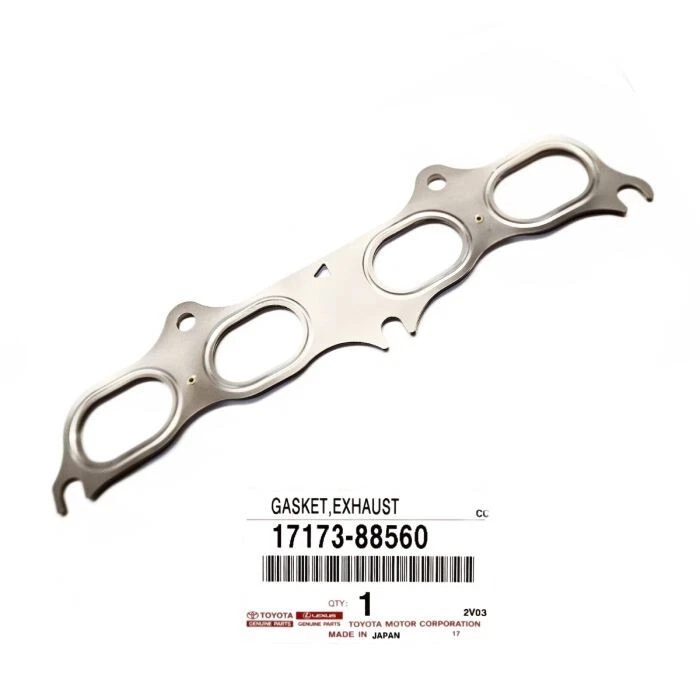 GENUINE TOYOTA EXHAUST GASKET FOR Altezza Celica Rav4 MR2 17173-88560 - Image 1 of 1