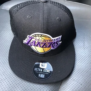 Los Angeles Lakers “Around The Way”Trucker Hat Ultra Game - Picture 1 of 4