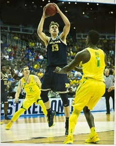 Star Mo Wagner Signed Autographed Michigan Wolverines 8x10 Photo Orlando Magic - Picture 1 of 1