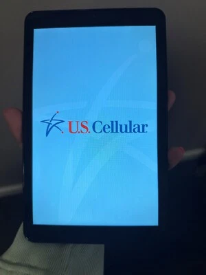 Samsung Galaxy Tab A SM-T387R4, Wi-Fi + Cellular (US Cellular), 8in - Black - Image 1 of 2