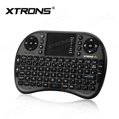 XTRONS drahtlose Mini-Tastatur Maus Touchpad für PC-Auflage Laptop XBOX, 360 PS3 - Bild 1 von 4