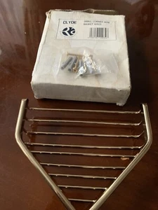 Corner Wire Basket Gold - Picture 1 of 3