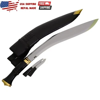 13 inches Gurkha Service No. 1- Handmade Kukri- Full Tang- Bowie- Khukuri Knives - Image 1 of 4