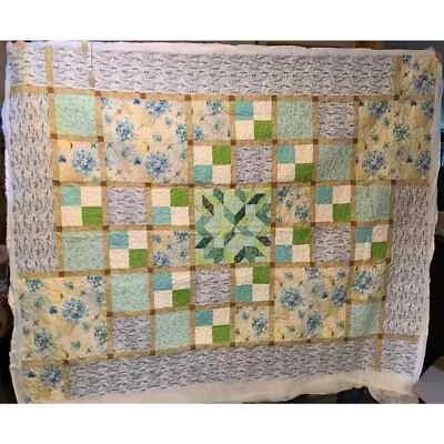 Edredón doble hortensias y lavanda Foto 1 de 4