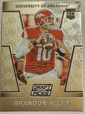2016 Panini Prizm Collegiate Draft Picks - Draft Picks Brandon Allen #164 (RC) - Image 1 of 2