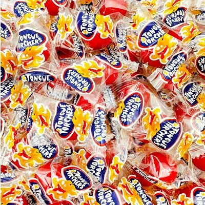 Caramelo duro con sabor a canela Tongue Torchers, bolsa de 1,5 libras (aproximadamente 120 piezas) Foto 1 de 4
