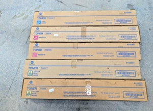 Konica Minolta OEM Toner Cartridges Set of 5 - Picture 1 of 1