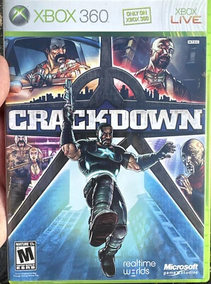 Microsoft Xbox 360 CRACKDOWN Video Game Complete Agent Of Justice CO-OP Shooter - Image 1 of 4