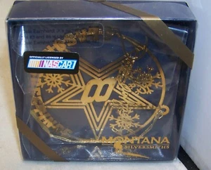 MONTANA SILVERSMITHS #8 DALE EARNHARDT JR SEASONS GREETINGS CHRISTMAS ORNAMENT - Picture 1 of 4