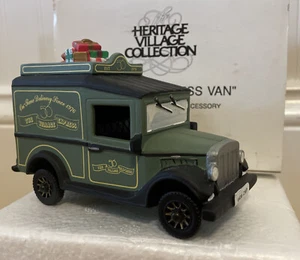 Dept 56 Heritage Village Collection Village Express Van #5865-3 GREEN - Foto 1 di 7