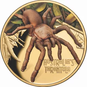 Niue 2020 TARANTULA Deadly Dangerous Spider $100 1 Oz Gold Proof OGP—SERIAL #9 - Picture 1 of 7