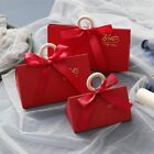 Wrapping Bags Gift 13*7.5*6.5cm 17*10*8.5cm 5/3/2Pcs Blue/red/green/beige