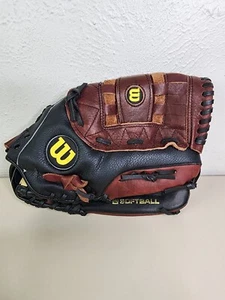 Guante Wilson Softbol Elite Rt Lanzamiento Mano 13" Negro Marrón A2477 Usado en Excelente Condición - Imagen 1 de 10