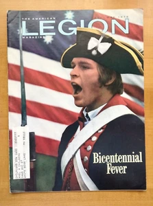 Vintage May 1976 Bicentennial Fever American Legion Magazine Excellent Condition - Bild 1 von 10
